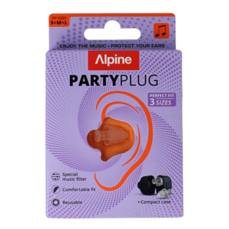 Alpine Partyplug transparant 1 Paar