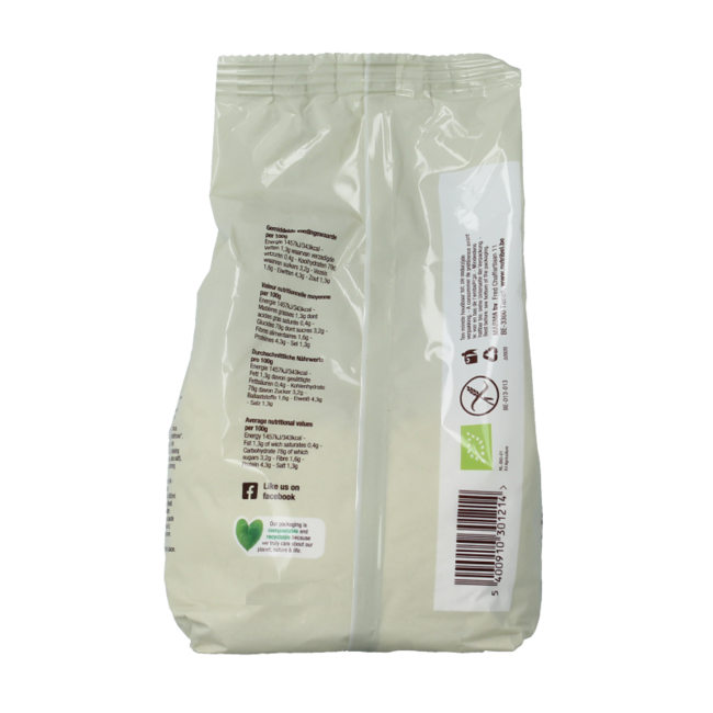 Pancake mix gluten-free organic 400.00 Gram