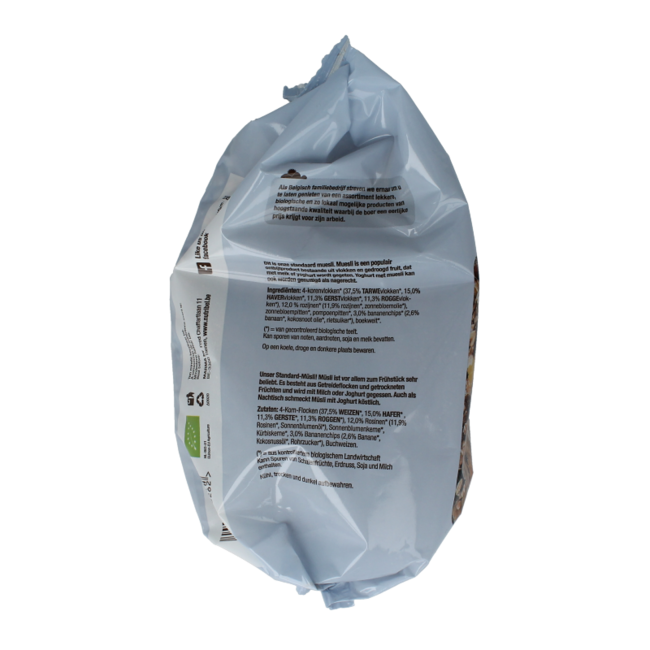 Muesli de base bio 500,00 grammes