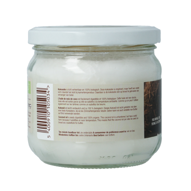 Huile de coco extra vierge bio 300,00 millilitres