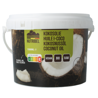 Nutribel Coconut oil odourless organic 1500.00 Millilitres