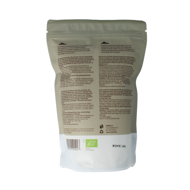 Kokosnusschips roh bio 200,00 Gramm