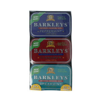 Barkleys Chewing-gum assorti 9x30 grammes 1,00 pièce