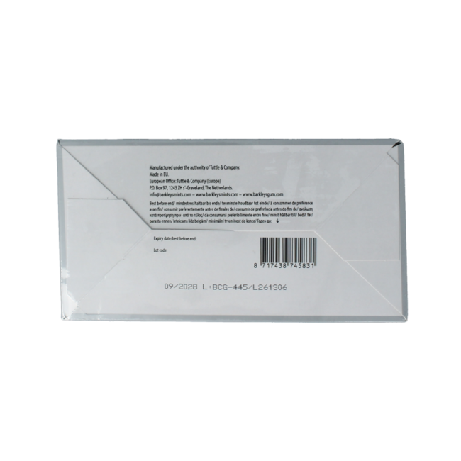 Chewing gum assorti 9x30 gram 1.00 Stuks