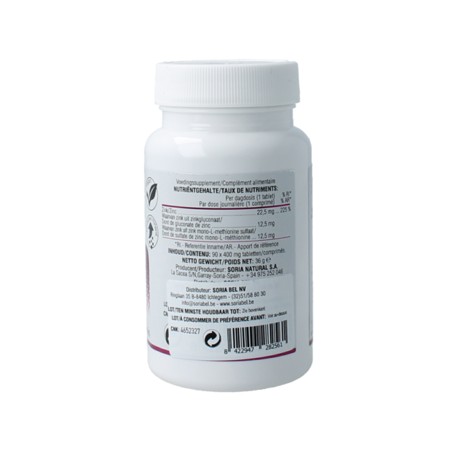Zink 22mg 90.00 Tabletten