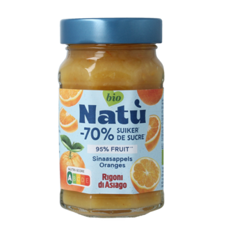 Natu Orange jam -70% sugar 240.00 Gram