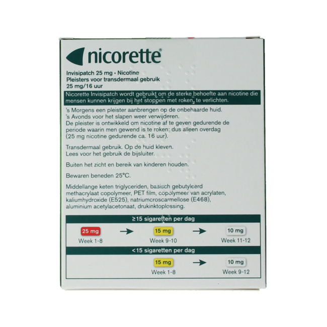 Patch invisible 25mg 7,00 Stück
