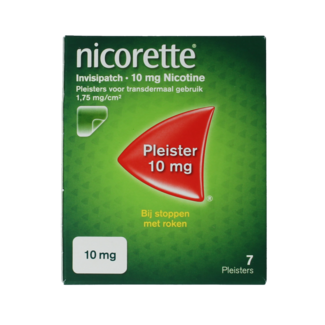 Nicorette Patch invisible 10 mg 7,00 pièces