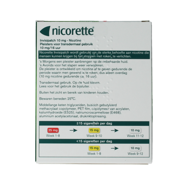 Patch invisible 10 mg 7,00 pièces