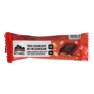 Nutribel Erdnuss-Karamell-Riegel Vollmilchschokolade Bio 40,00 Gramm