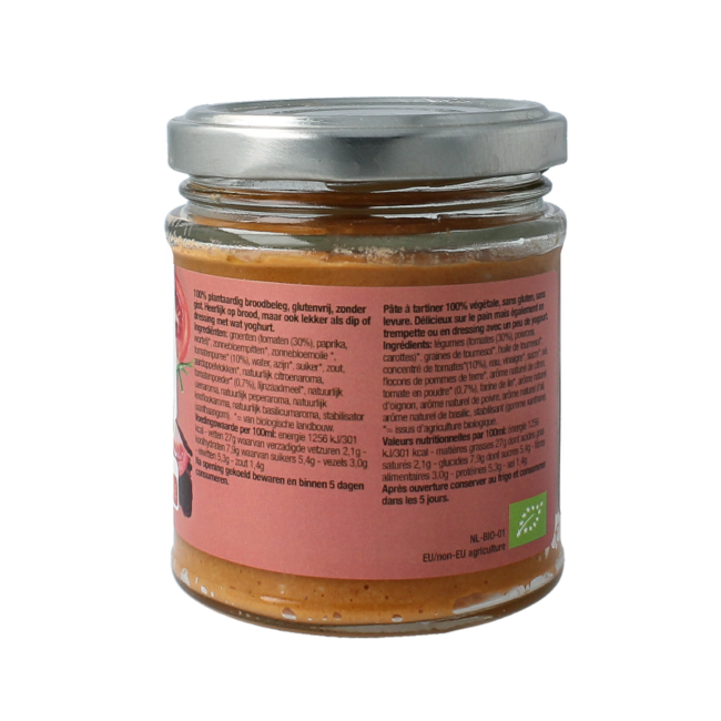 Tomatenaufstrich glutenfrei Bio 190,00 Milliliter