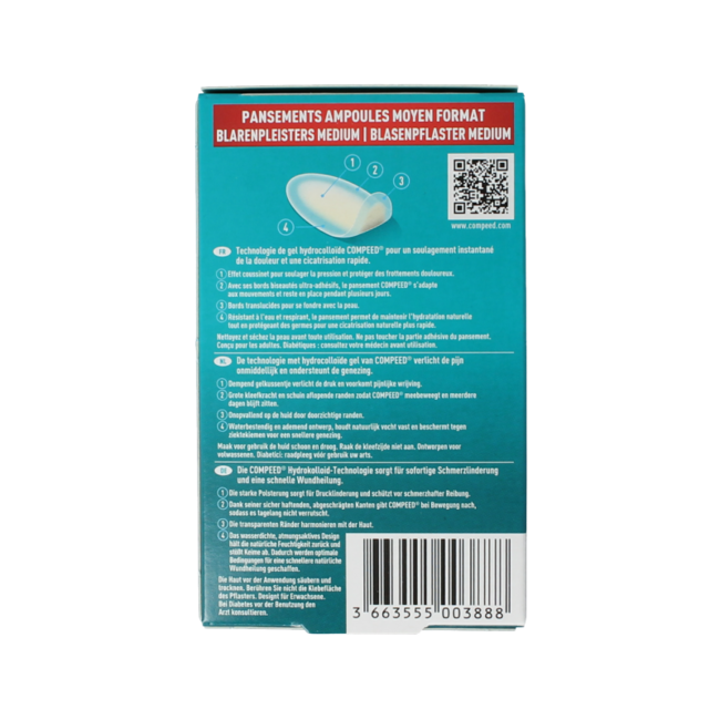 Blasenpflaster Medium 6,00 Stück