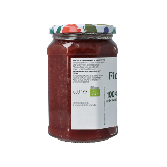 Strawberry and Wild Strawberry organic 600.00 Gram