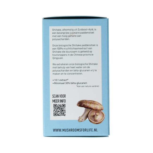 Shiitake Organic 60.00 Capsules