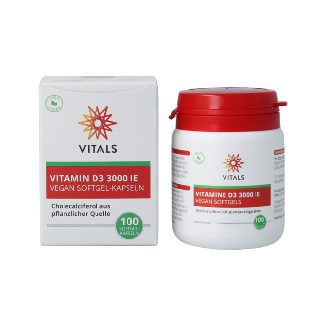 Vitamina D3 3000 UI 100 Softgel
