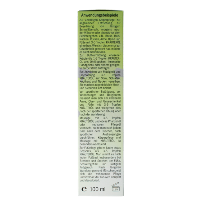 110 Huile aux herbes 100,00 millilitres