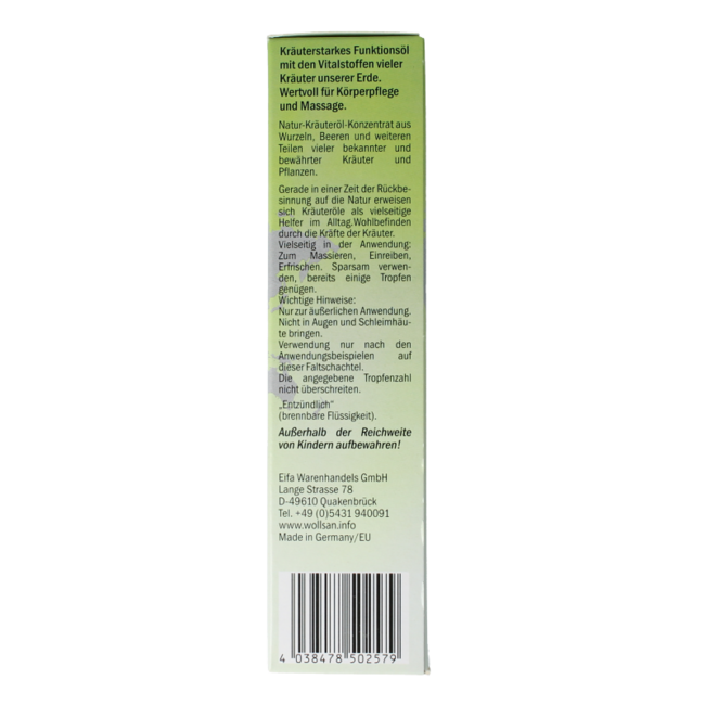 110 Huile aux herbes 100,00 millilitres