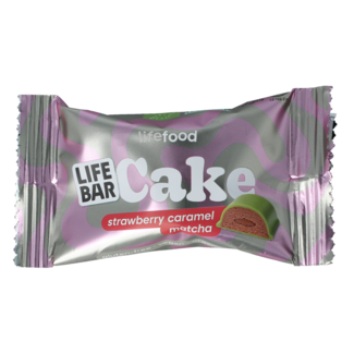 Lifefood Gâteau fraise caramel matcha 35,00 grammes