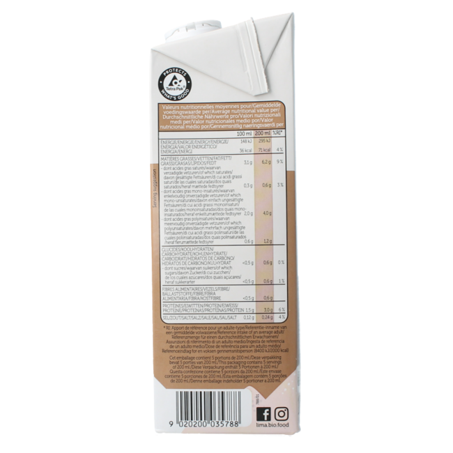 Boisson aux amandes Pur bio 1,00 litre