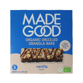 MadeGood Granola bar vanilla organic 5 Pieces
