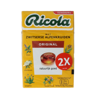 Ricola Original sugar-free duo pack 100.00 Gram