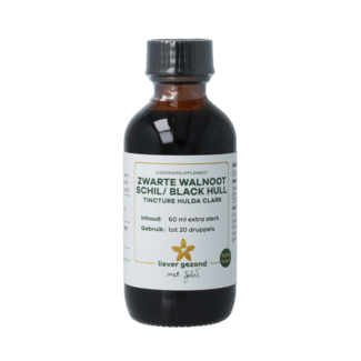 Liever Gezond Black walnut hull tincture clark 60.00 Millilitres