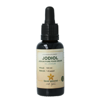 Liever Gezond Jodiol / Lugol's Iodine 5% 100.00 Millilitres