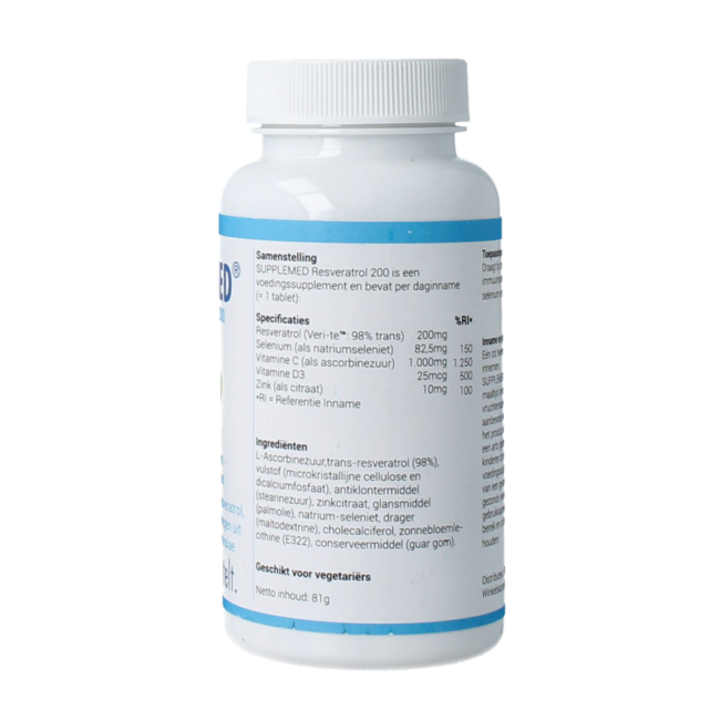Resveratrol 200 60,00 comprimés