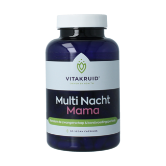 Vitakruid Multi night mama vegan 90.00 Vegetarian capsules