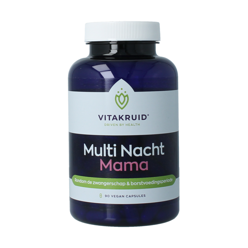 Vitakruid Multi nacht mama vegan 90 Vegetarische capsules