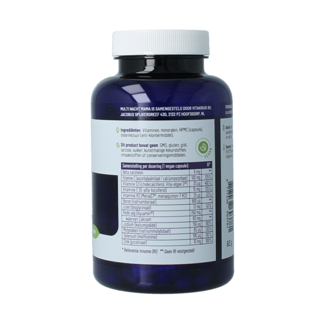 Multi night mama vegan 90.00 Vegetarian capsules