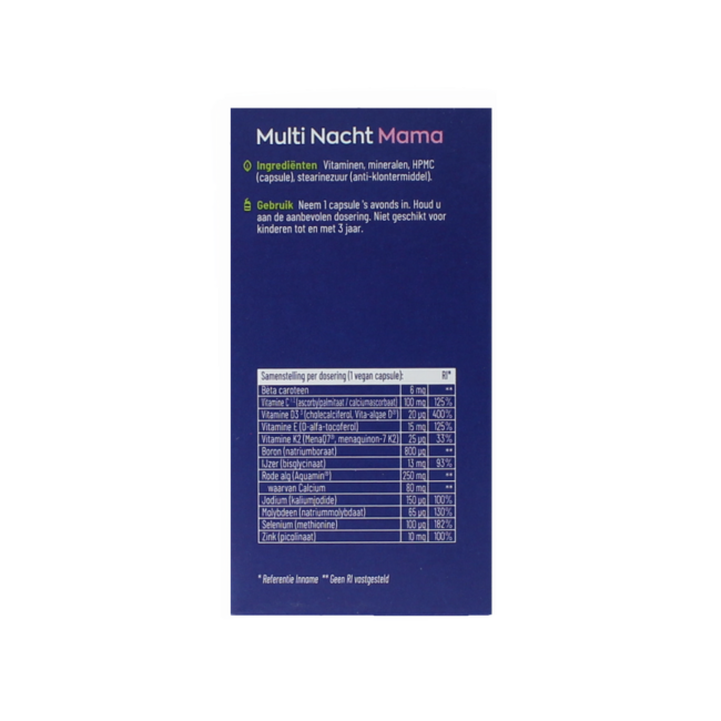 Multi day & night mum 60+30 90.00 Capsules