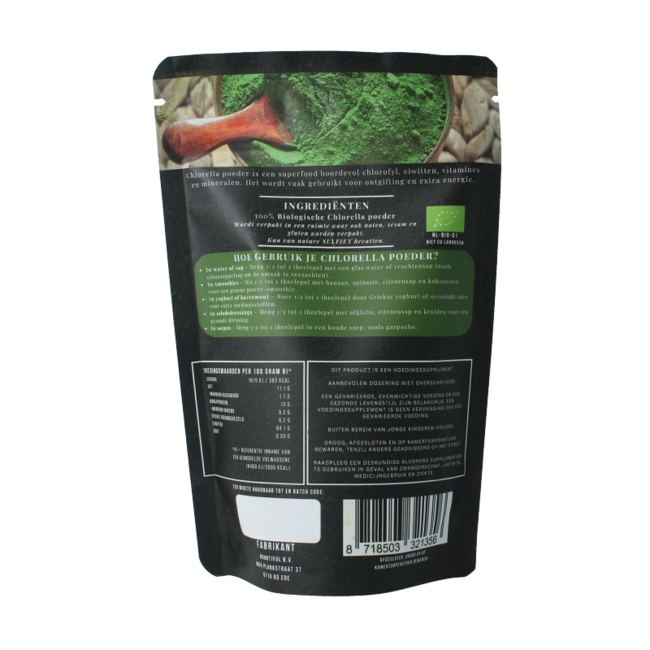 Chlorella powder organic 150.00 Gram