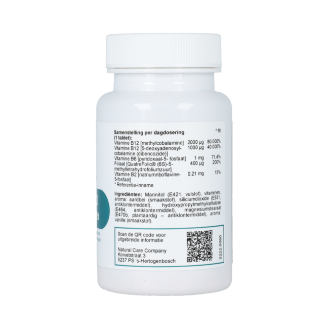 Vitamine B12 3.000 60.00 Tabletten