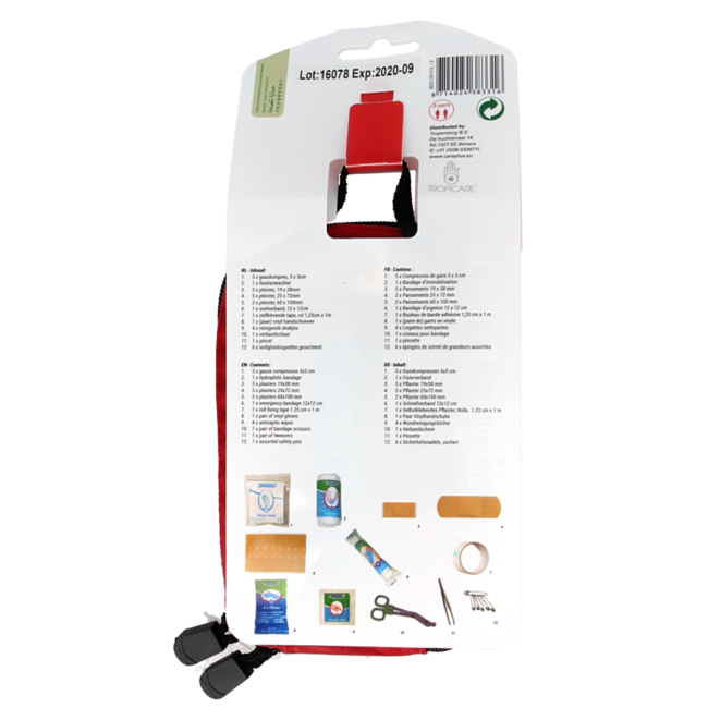 Trousse de premiers secours basic 1,00 Set