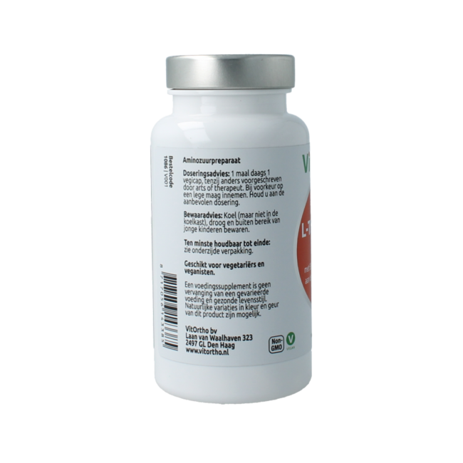 L-Tryptophane 500 mg 60,00 Gélules végétariennes