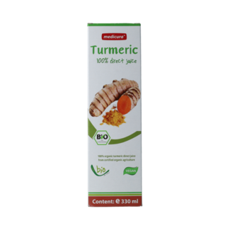 Medicura Zumo de cúrcuma 100% BIO 330 mililitros