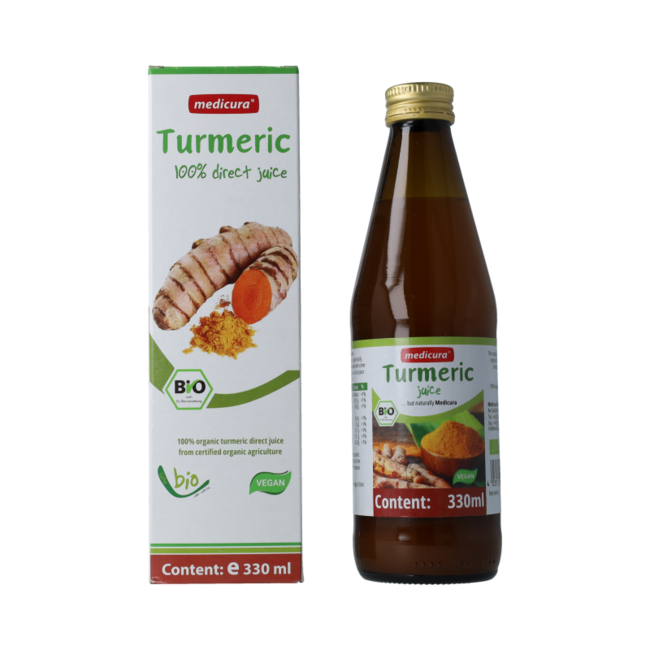 Zumo de cúrcuma 100% BIO 330,00 mililitros