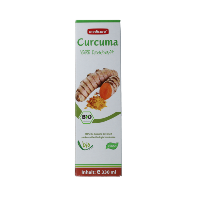 Turmeric 100% fruit juice ORGANIC 330.00 Millilitres