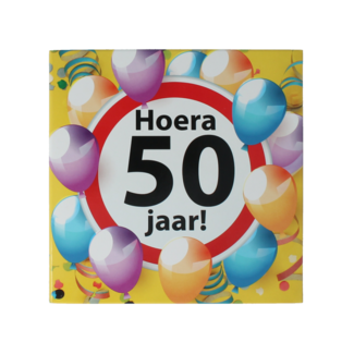 Voor Jou! Tafel Hurra 50 Jahre 75,00 Gramm