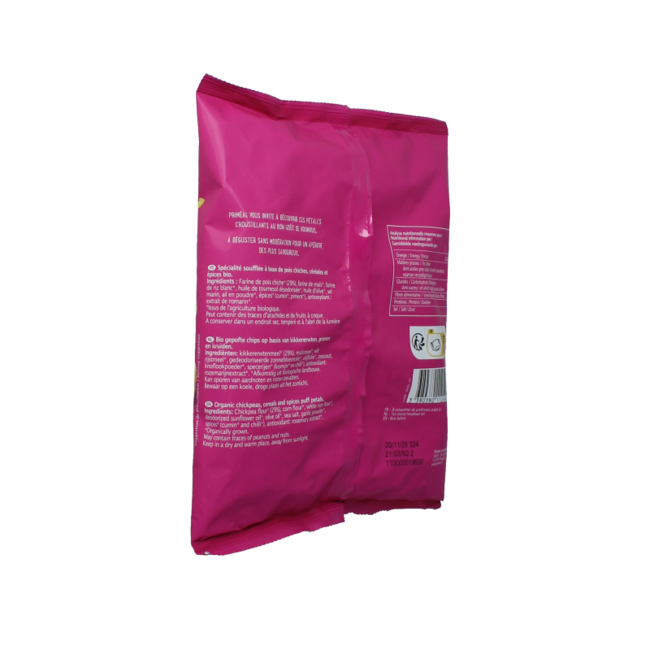 Organic hummus chips 75.00 Gram