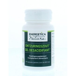 Energetica Natura Ontzuringszout 60.00 Capsules