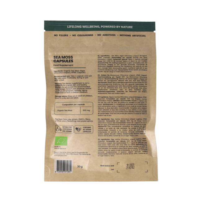 Iers zeemos bio 60.00 Capsules
