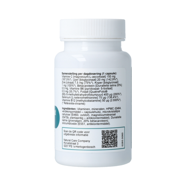 IJzer Bisglycinaat Complex  60.00 Capsules