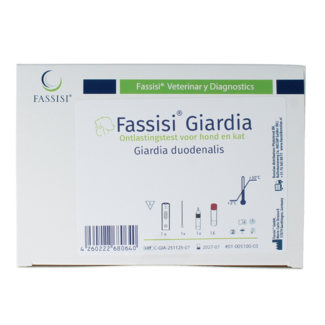 Fassisi Giardia rapid test dog and cat 1 Pieces