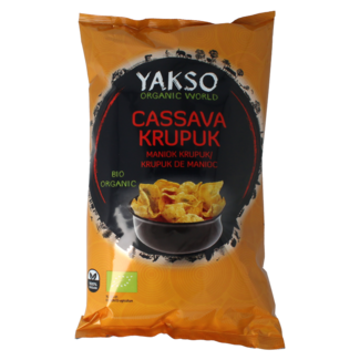 Yakso Cassave krupuk bio 75 gramos