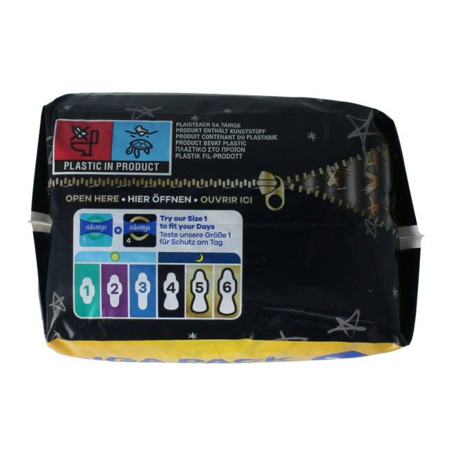 Ultra pads secure night giga pack 22.00 Pieces