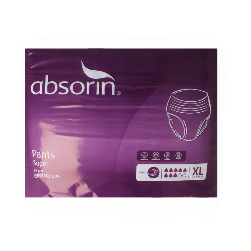 Absorin Comfort pants super XL 14.00 Stuks