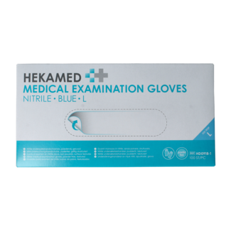 Hekamed Hekamed handschoen soft nitril L 100.00 Stuks