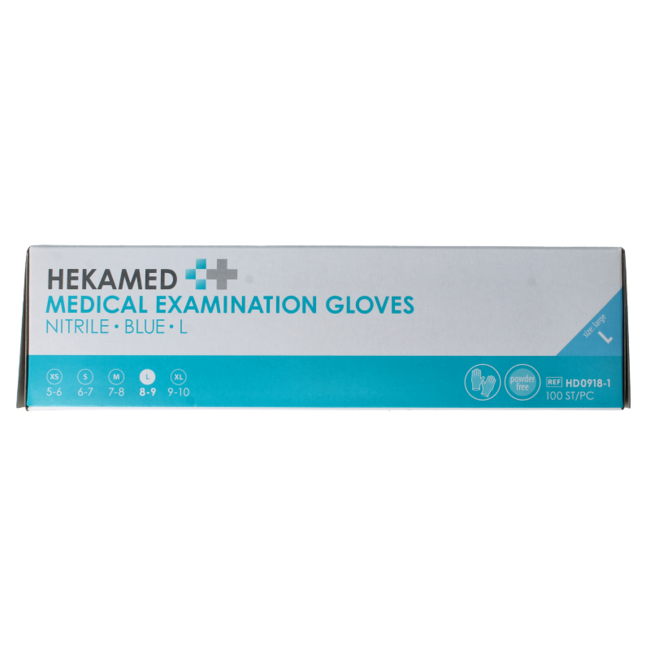 Hekamed Handschuh weiches Nitril L 100,00 Stück